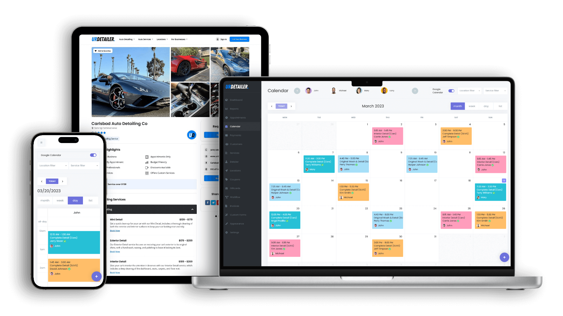 auto detailing software – UrDetailer